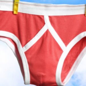 mens red underwear